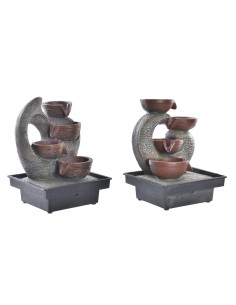 FUENTE RESINA LED 20X18X25 CUENCOS 2 SURT.