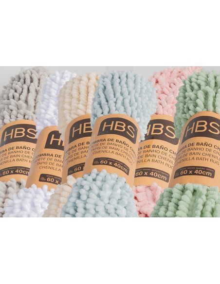 Alfombra Baño 40x60 HBS Gusanitos Chenilla
