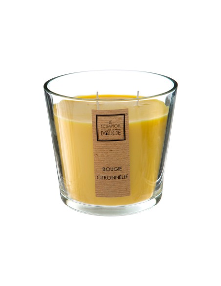 Vaso de Vela Cera XXL ATMOSPHERA 500g Citronela 123000CIJ