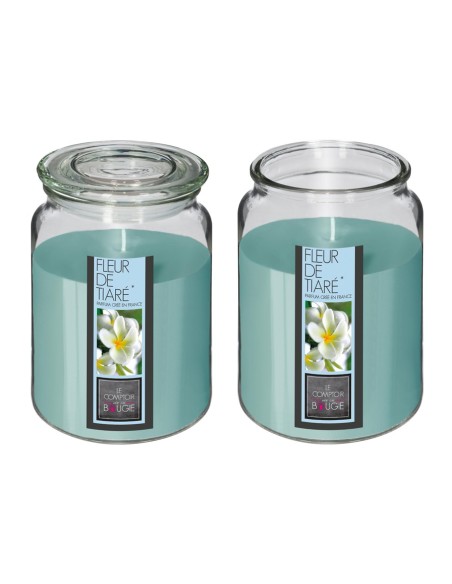 Bote Cristal XL Vela Perfumada ATMOSPHERA Flor de Tiara 157747I