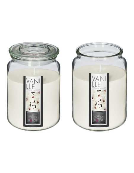 Bote Cristal XL Vela Perfumada ATMOSPHERA Vainilla 157747A