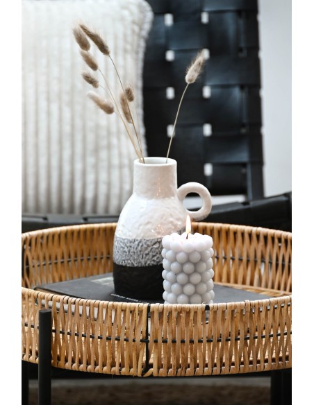 VELA CERA 6X6X10 344 GR, BOLAS 3 SURT.