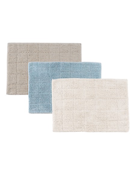 Alfombra Baño 40x60 Algodón D'CASA Cuadros 304741