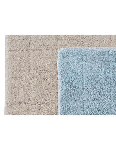 Alfombra Baño 40x60 Algodón D'CASA Cuadros 304741