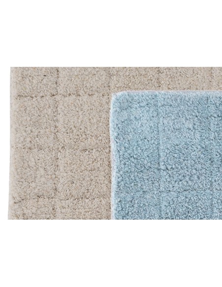 Alfombra Baño 40x60 Algodón D'CASA Cuadros 304741