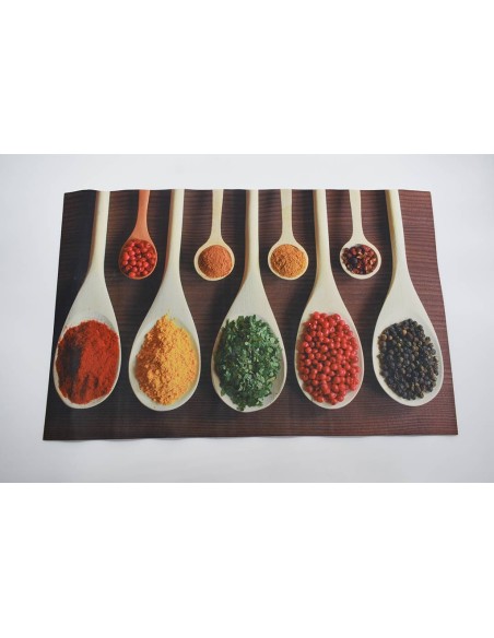 ALFOMBRA DE COCINA 45X70 ESPECIAS ATENAS