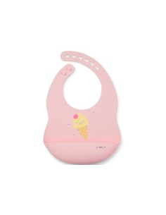 Babero Silicona con Bolsillo SARO Ice-Creams 16626