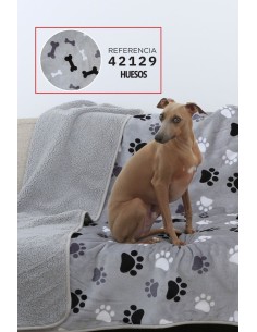 PLAID HUESOS 42129 135X180 BH TEXTIL