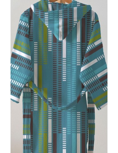 ALBORNOZ FANTASIA CON CAPUCHA CODE TURQUESA...