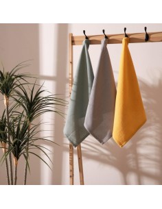 PACK 3 PAÑOS DE COCINA ALGODON BOSTON 50X50...