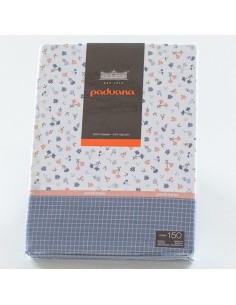 J.Sábana Estampada 30/27 PADUANA Luz beige-azul 135