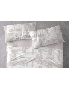 JUEGO DE SABANAS TELA 142 GRIS BURRITO BLANCO